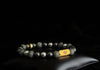 Rengetsu Enkan Flame Crown luxury Onyx men’s bracelet 18,5cm – product photo