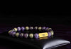 Rengetsu Gyōshin Fire Stillness luxury Charoite men’s bracelet 18,5cm – product photo
