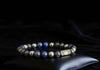 Rengetsu Meikyō Clear Mirror luxury Blue Sandstone men’s bracelet 17,5cm – product photo